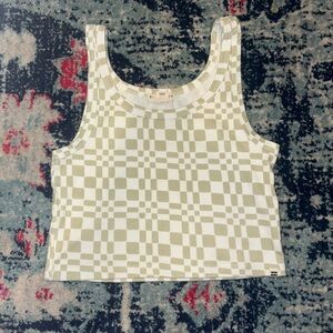 Billabong Green Tank Top